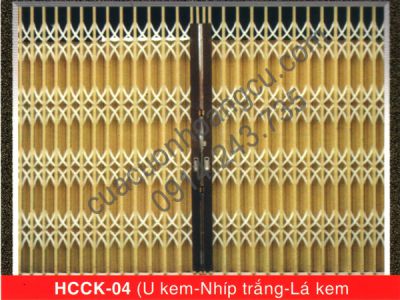 HCCK-04 ( U kem - Nhíp trắng - Lá kem )